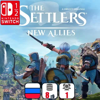 Купить The Settlers: New Allies | Nintendo Switch 1/2
