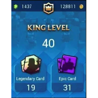 Купить |2в1| CR - BS | 40 ЛВЛ | 7255 ТРОФЕЕВ | 13 Король + 🎁