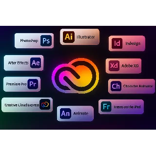 Купить Adobe Creative Cloud 1 месяц в вашей учетной записи