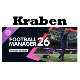 Купить Игровой редактор Football Manager 26 steam DLC