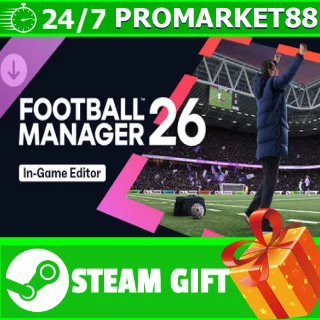 Купить ️ВСЕ СТРАНЫ️ Football Manager 26 In-Game Editor STEAM