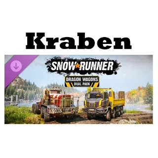 Купить SnowRunner - Dragon Wagons Dual Pack steam DLC