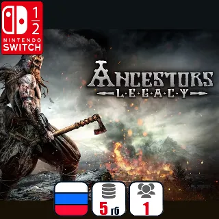 Купить Ancestors Legacy | Nintendo Switch 1/2