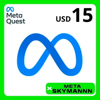 Купить META QUEST 15$ USD США КАРТА ПОПОЛНЕНИЯ АВТО 24/7