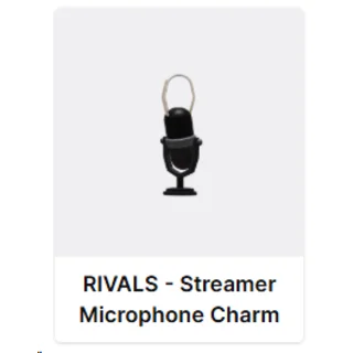 Купить Roblox РИВАЛС - Брелок для микрофона Стример Код