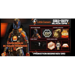 Купить Little Caesars X Rewards 7 - CoD Black Ops 7 KEY