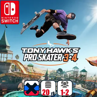 Купить Tony Hawk's Pro Skater 3 + 4 | Nintendo Switch 1/2
