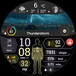 Купить BioSky-X — циферблат Google plag