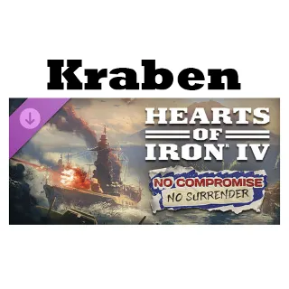 Купить Hearts of Iron IV: No Compromise, No Surrender steam