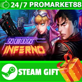 Купить ️ВСЕ СТРАНЫ+РОССИЯ Neon Inferno STEAM GIFT