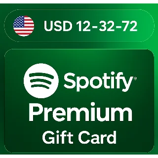 Купить Карта Spotify Premium 12-36-72 USD США