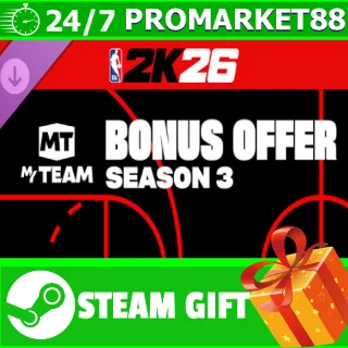 Купить ️NBA 2K26 MyTEAM Bonus Offer: Season 3 STEAM GIFT