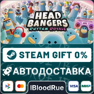Купить Headbangers: Rhythm Royale Deluxe Edition ⚡ ️•РУ +МИР