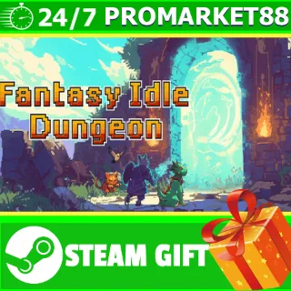 Купить ️ВСЕ СТРАНЫ+РОССИЯ Fantasy Idle Dungeon STEAM GIFT
