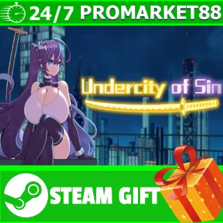Купить ️ВСЕ СТРАНЫ+РОССИЯ Undercity of Sin STEAM GIFT