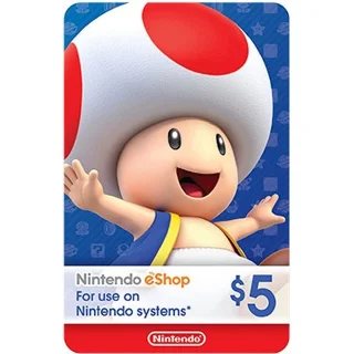 Купить 💎 Карта пополнения Nintendo eShop 5$ USA США 🍄 💎