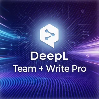 Купить DeepL Team + Write Pro | 1 месяц | Подписка | Личный аккаунт