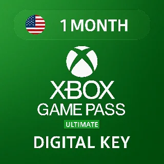 Купить Xbox Game Pass Ultimate – 1 месяц США | КЛЮЧ