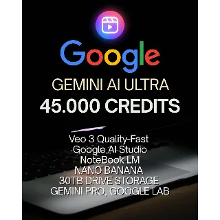 Купить Gemini AI Ultra 30 Days Private Account