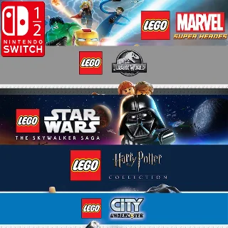 Купить Сборник LEGO (5 игр) | Nintendo Switch
