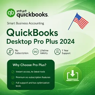 Купить QuickBooks Desktop Pro 2024 (ПК) 1 устройство, 1 год