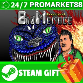 Купить ️ВСЕ СТРАНЫ+РОССИЯ BioMenace Remastered STEAM GIFT