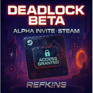 Купить DEADLOCK БЕТА / АЛЬФА ИНВАЙТ/ПРИГЛАШЕНИЕ STEAM | СБП 0%