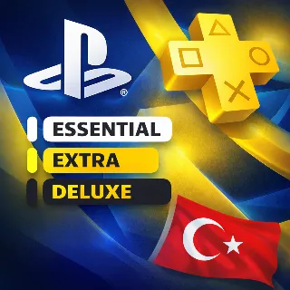 Купить PS Plus TR 🇹🇷 Essential / Extra / Deluxe | 1–12 месPS