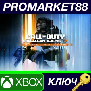 Купить Call of Duty: Black Ops 7 Vault Edition US XBOX One / X