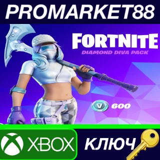 Купить Fortnite - The Diamond Diva Pack DLC EU XBOX One / Xbox