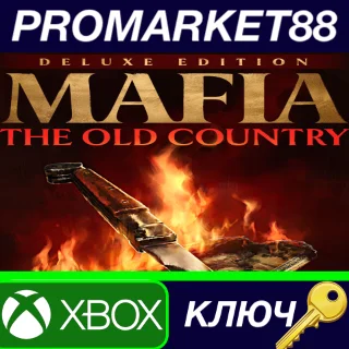 Купить Mafia: The Old Country Deluxe Edition UK Xbox Series X|