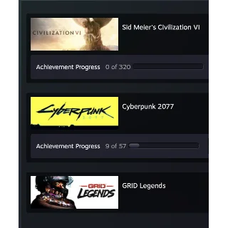 Купить STEAM 💎 Cyberpunk 2077 | Rust | GRID Legends | 7 ИГР 🎁