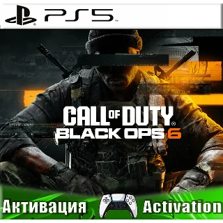 Купить 🎮 Call of Duty: Black Ops 6 (PS5/RUS) Активация ✅