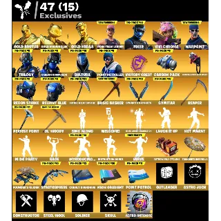 Купить FN | OG STW 💎 СМЕНА ПОЧТЫ | 161 скинов (36 платных) + 🎁