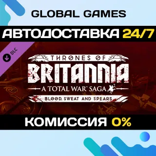 Купить Total War Saga THRONES OF BRITANNIA Blood, Sweat and Sp