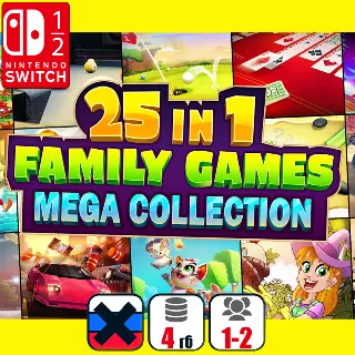 Купить 25 in 1 Family Games Mega Collection | Nintendo Switch 1/2