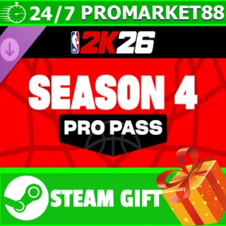 Купить ️ВСЕ СТРАНЫ NBA 2K26 Pro Pass: Season 4 STEAM