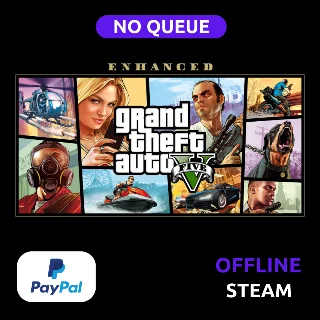 Купить Grand Theft Auto 5 GTA V Enhanced | STEAM | PAYPAL