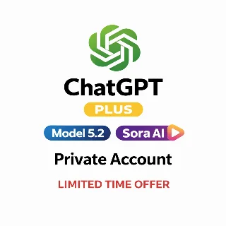 Купить ChatGPT Plus for 1 Month | Model 5.2 + Sora Ai