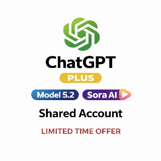 Купить ChatGPT Plus на 1 месяц | Модель 5.2 + Sora Ai