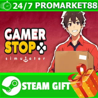 Купить ️ВСЕ СТРАНЫ+РОССИЯ Gamer Stop Simulator STEAM GIFT