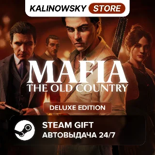 Купить 🚀 MAFIA: THE OLD COUNTRY · DELUXE · ВЕСЬ МИР
