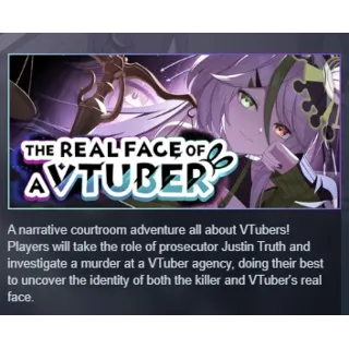 Купить The Real Face of a VTuber АВТОДОСТАВКА STEAM РОССИЯ