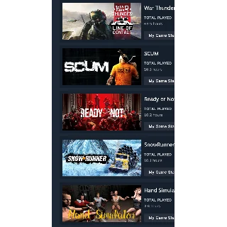 Купить STEAM 💎 SCUM и 33 GAMES — общая стоимость 300 $ + 2 🎁