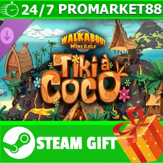 Купить ️ВСЕ СТРАНЫ+РОССИЯ️ Walkabout Mini Golf - Tiki à Coco