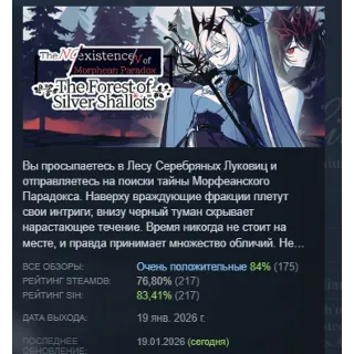 Купить The NOexistenceN of Morphean Paradox The Forest Silver