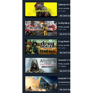 Купить STEAM | Cyberpunk 2077 и 37 игр на 815 $