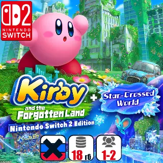 Купить Kirby and the Forgotten Land (+DLC) | Nintendo Switch 2
