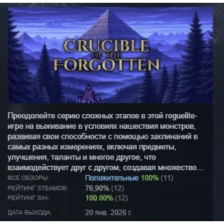 Купить Crucible of the Forgotten АВТОДОСТАВКА STEAM РОССИЯ