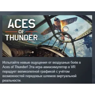 Купить Aces of Thunder АВТОДОСТАВКА STEAM РОССИЯ